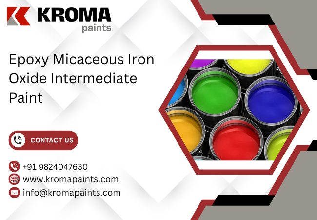 Epoxy Micaceous Iron Oxide Intermediate Paint