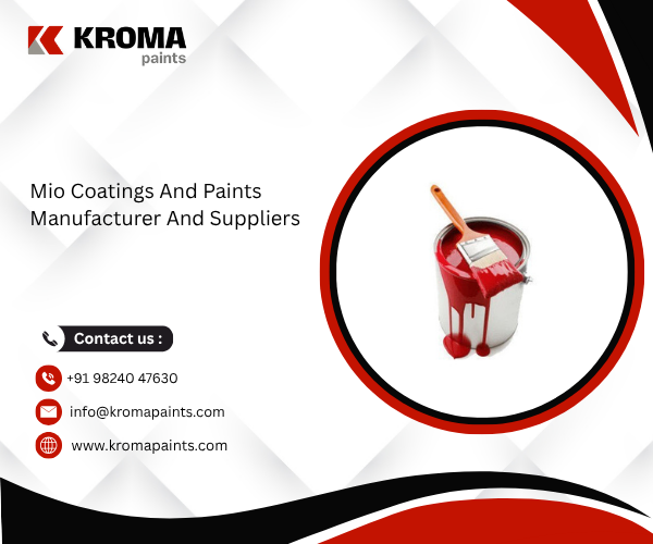 Mio Coatings And Paints Manufacturer And Suppliers