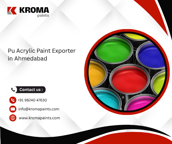 Pu Acrylic Paint Exporter in Ahmedabad