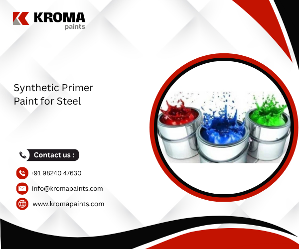 Synthetic Primer Paint for Steel